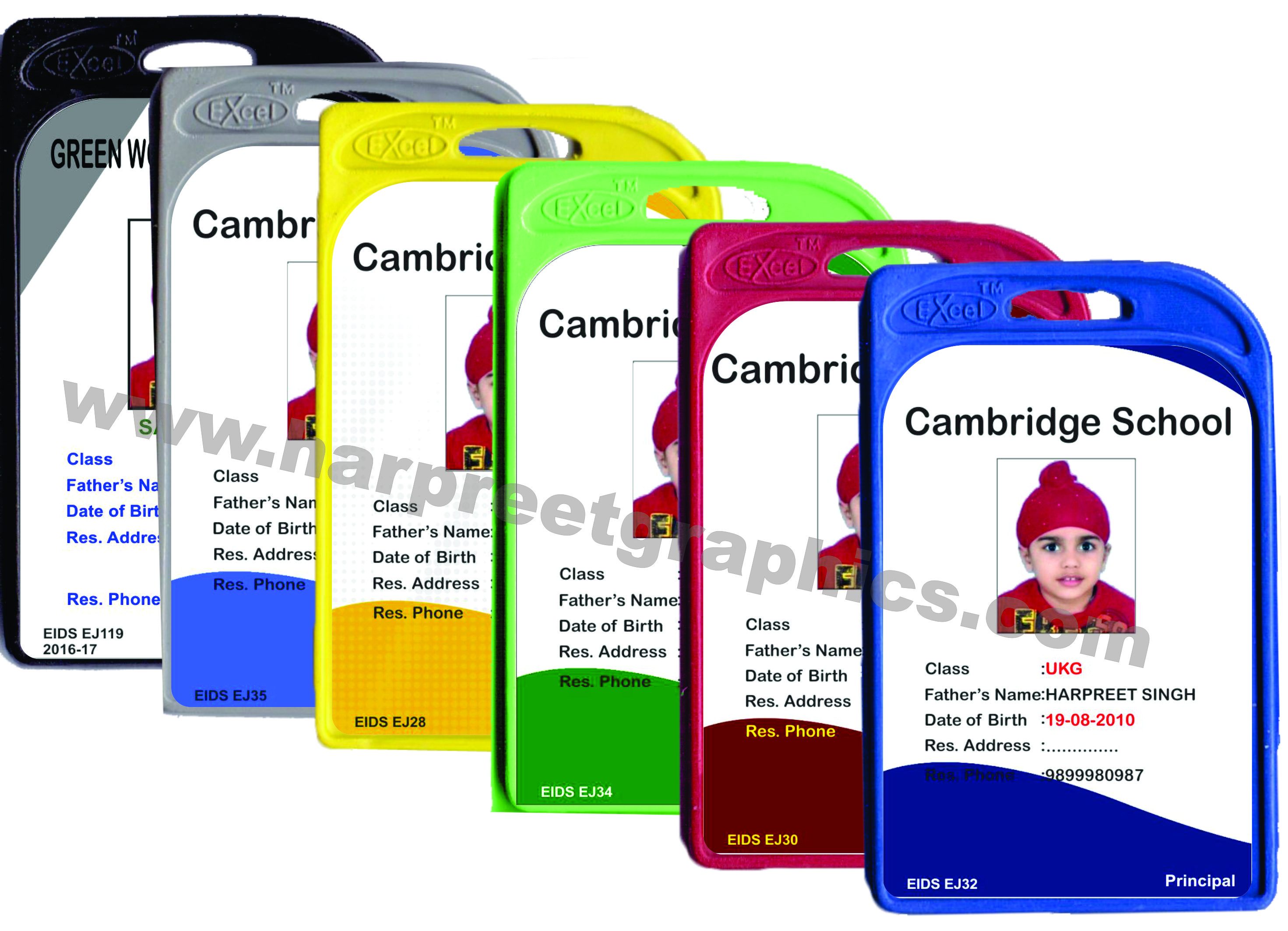 DOUBLE SIDE ID CARD HOLDER NO 3